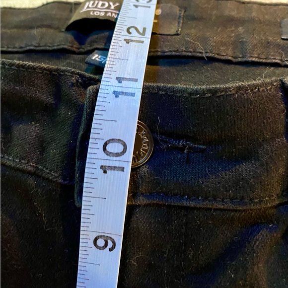 🔥Judy Blue Black Skinny Fit Jeans Size 15/32 JB8883🔥 - Picture 12 of 14
